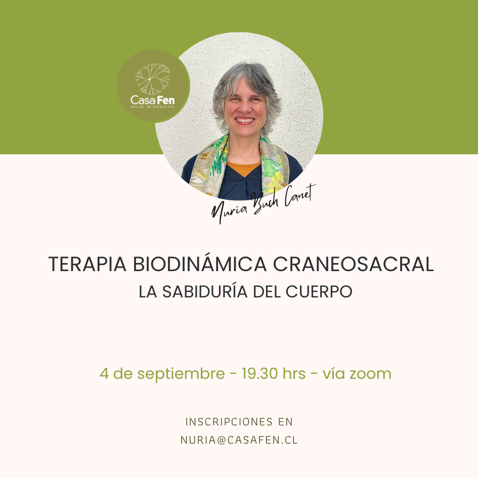 terapia biodinamica craneosacral - la sabiduria del cuerpo - casafen