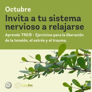 TRE, ejercicios para la liberacion de la tension, el estres y el trauma - CasaFen - Beatriz Albertz Rathje